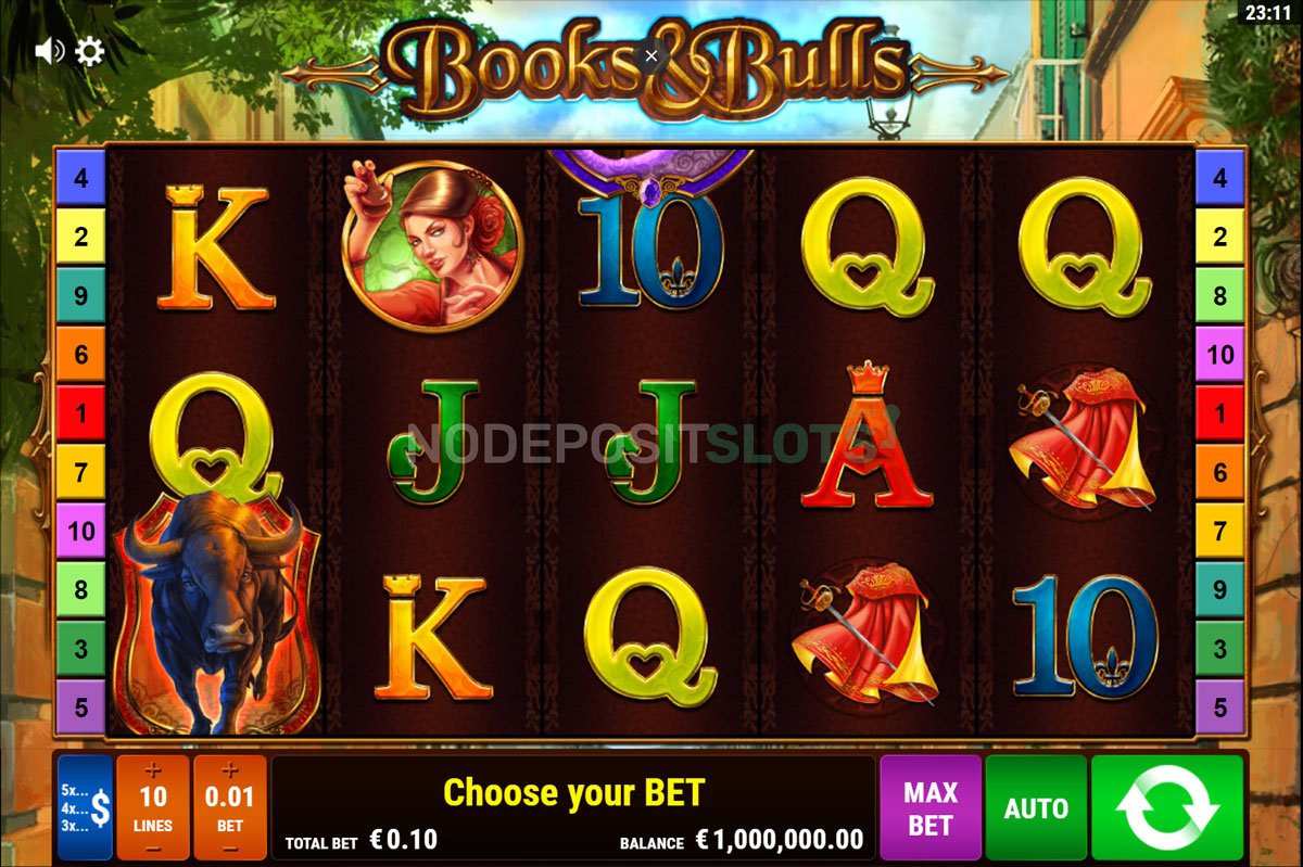 Books & Bulls Slot Demo