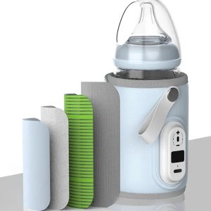 18W Fast Charge Portable Multifunctional Baby Bottle - Insulated Cover Keeps Milk at Constant Temperature & Outdoor Insulation!